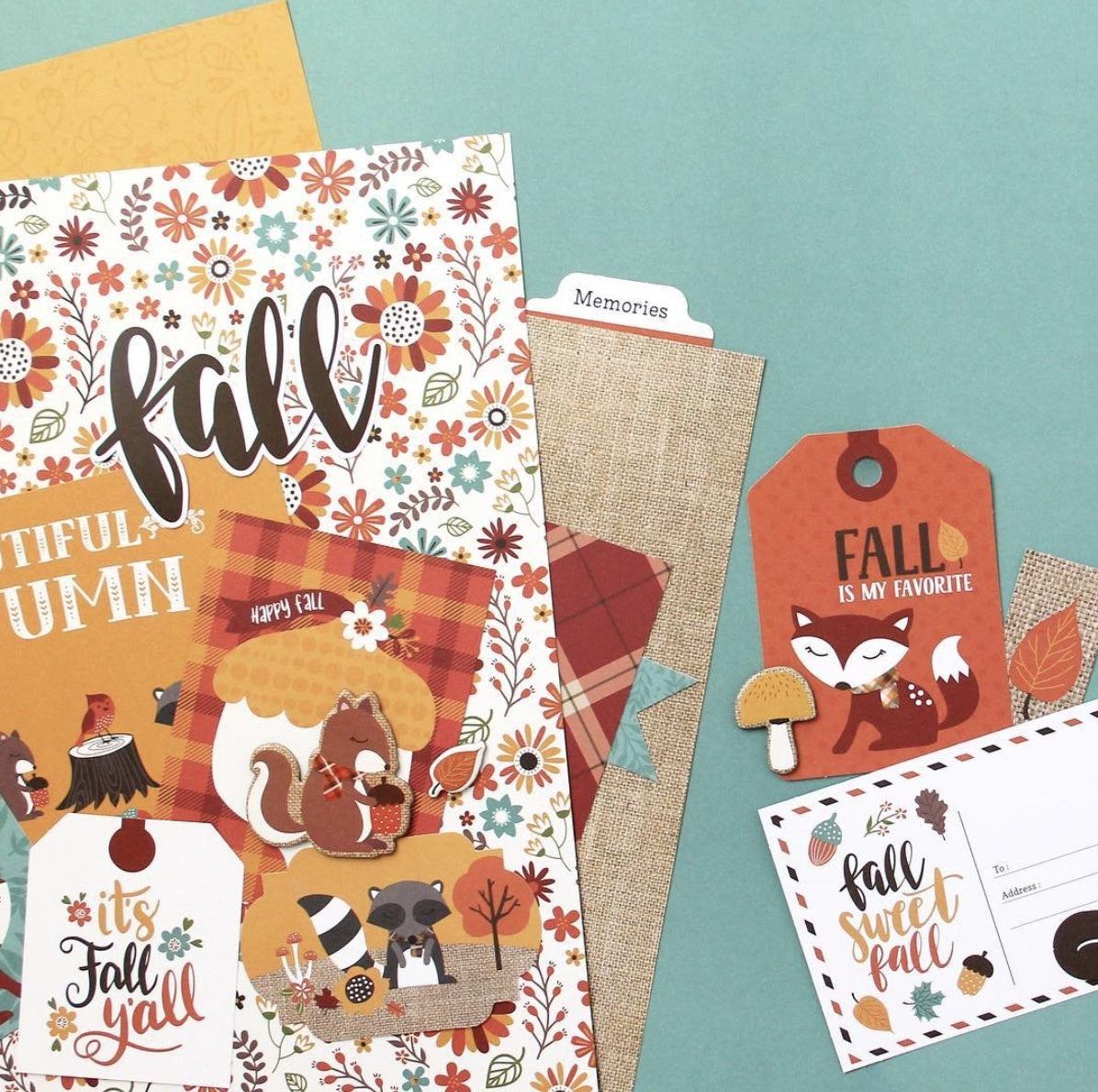 Echo Park Paper Echo Park Collection Kit 12"X12" - Celebrate Autumn