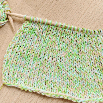 Knitting Pattern Round cotton rug