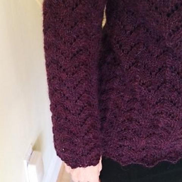 Arched Lace Pullover