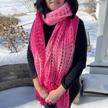 "Cables and Braids" Scarf