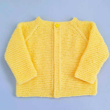 Mellow Yellow Baby Cardigan