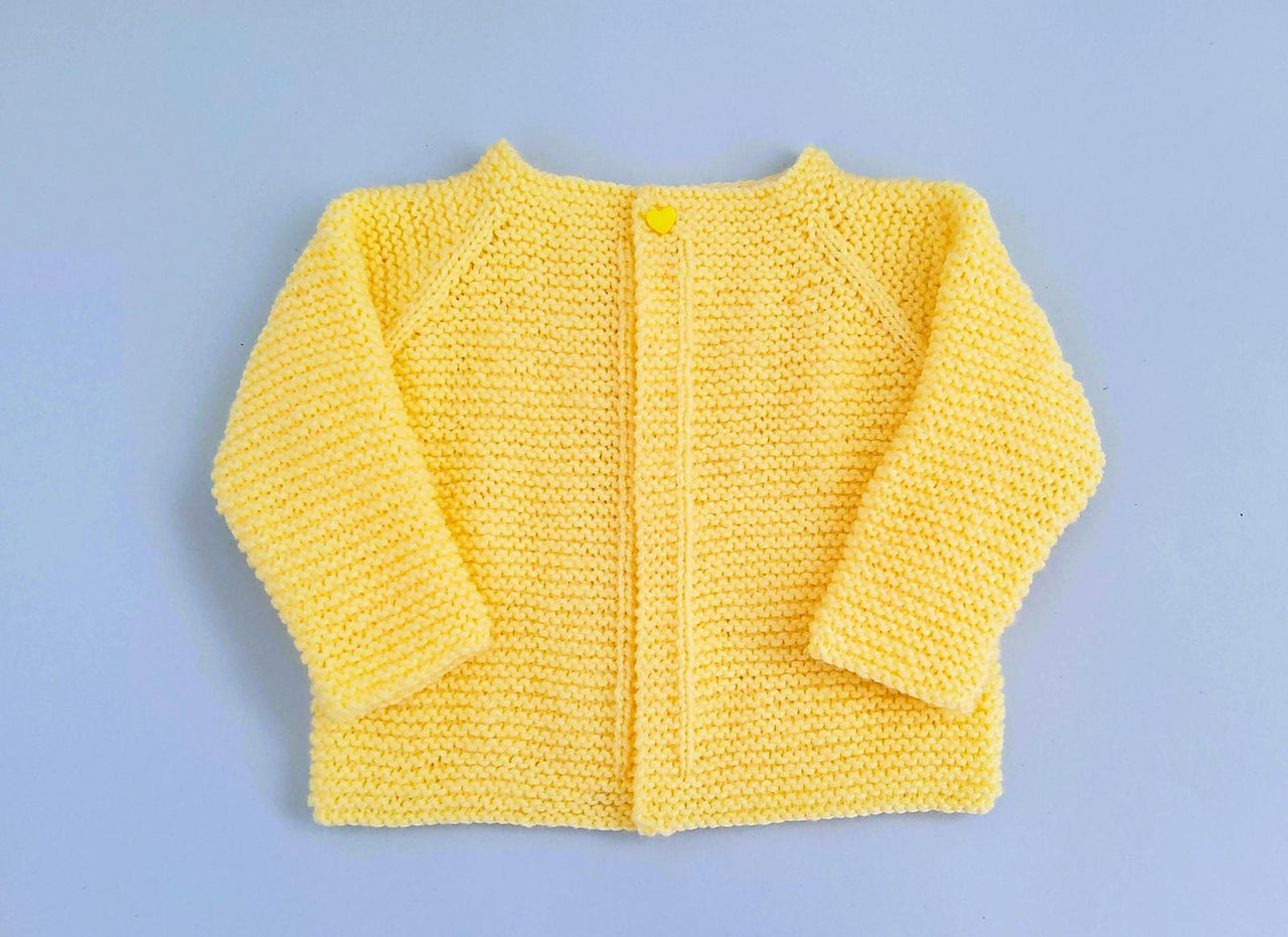 Mellow Yellow Baby Cardigan