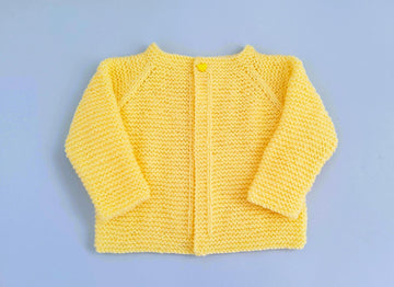 Mellow Yellow Baby Cardigan