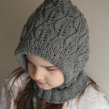 Double Leaf Lace Balaclava