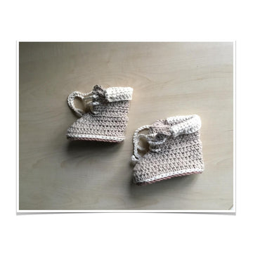Baby Boot & Hat Set N 272