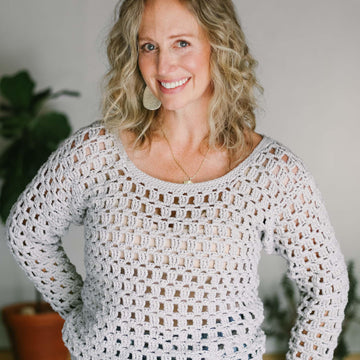 Lattice Luxe Pullover