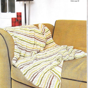Striped Chenille Throw