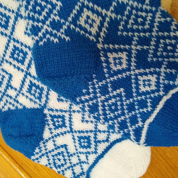 Sapphire Diamonds Stocking