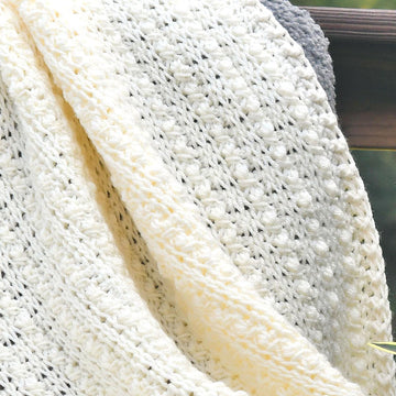 Tunisian Mini Cables Afghan