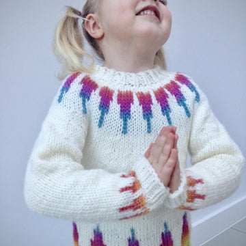 Rainbow Spikes Child Sweater