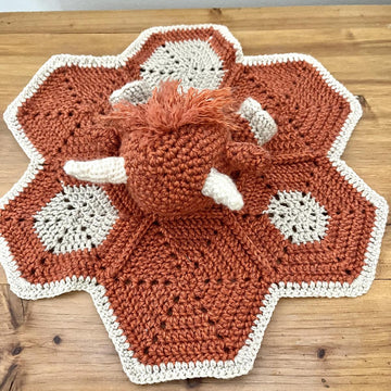 Highland Cow Baby Lovey