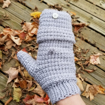 Linked Flop Top Mitten