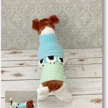 Sheep Dog Sweater Crochet Pattern -487
