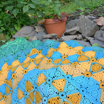 Cote de Lynmouth Crochet Blanket