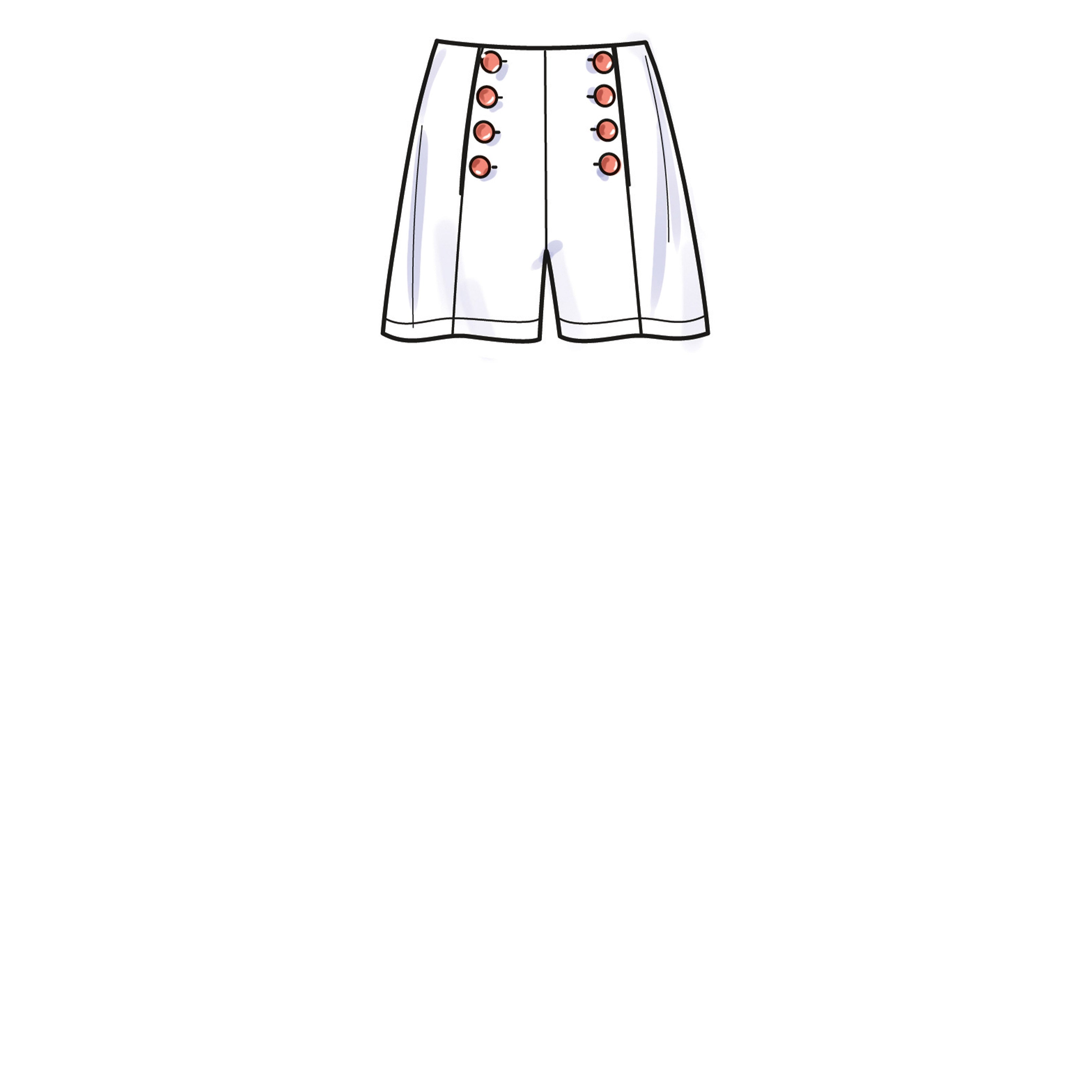 Simplicity Misses' Tops, Pants and Shorts S9612 - Sewing Pattern