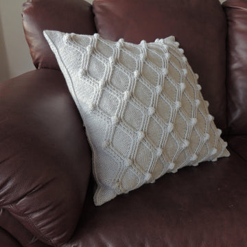 Diamonds & Bobbles Cushion Cover