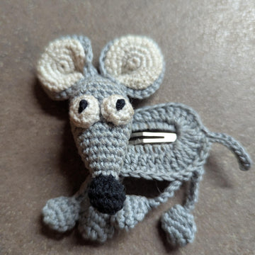 Silly Mouse Hair Clip English-US