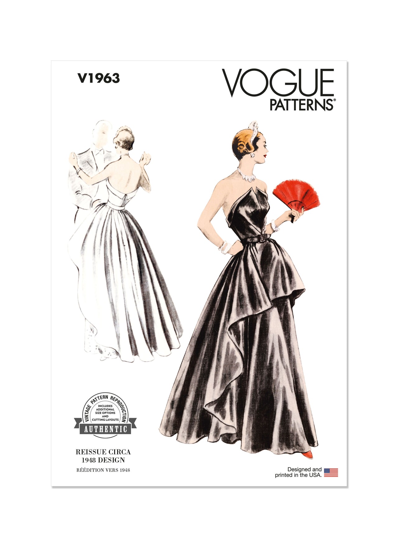 Vogue Sewing Misses’ Evening Dress V1963 - Sewing Pattern