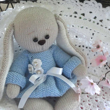Knitting PATTERN Bunny Rabbit Toy Animal