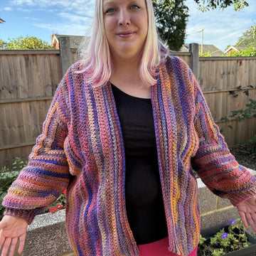 Winterbrew Flexi Hexi Longline Cardi