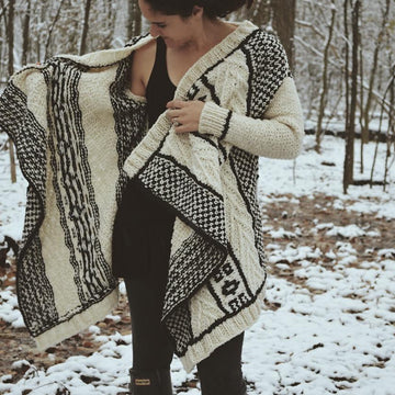 Boho Throw Cardigan