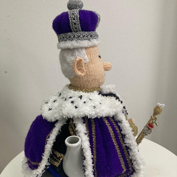 King Charles Coronation Military Uniform Tea Cosy