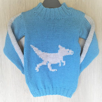 Chunky Graciliceratops  Dinosaur Sweater