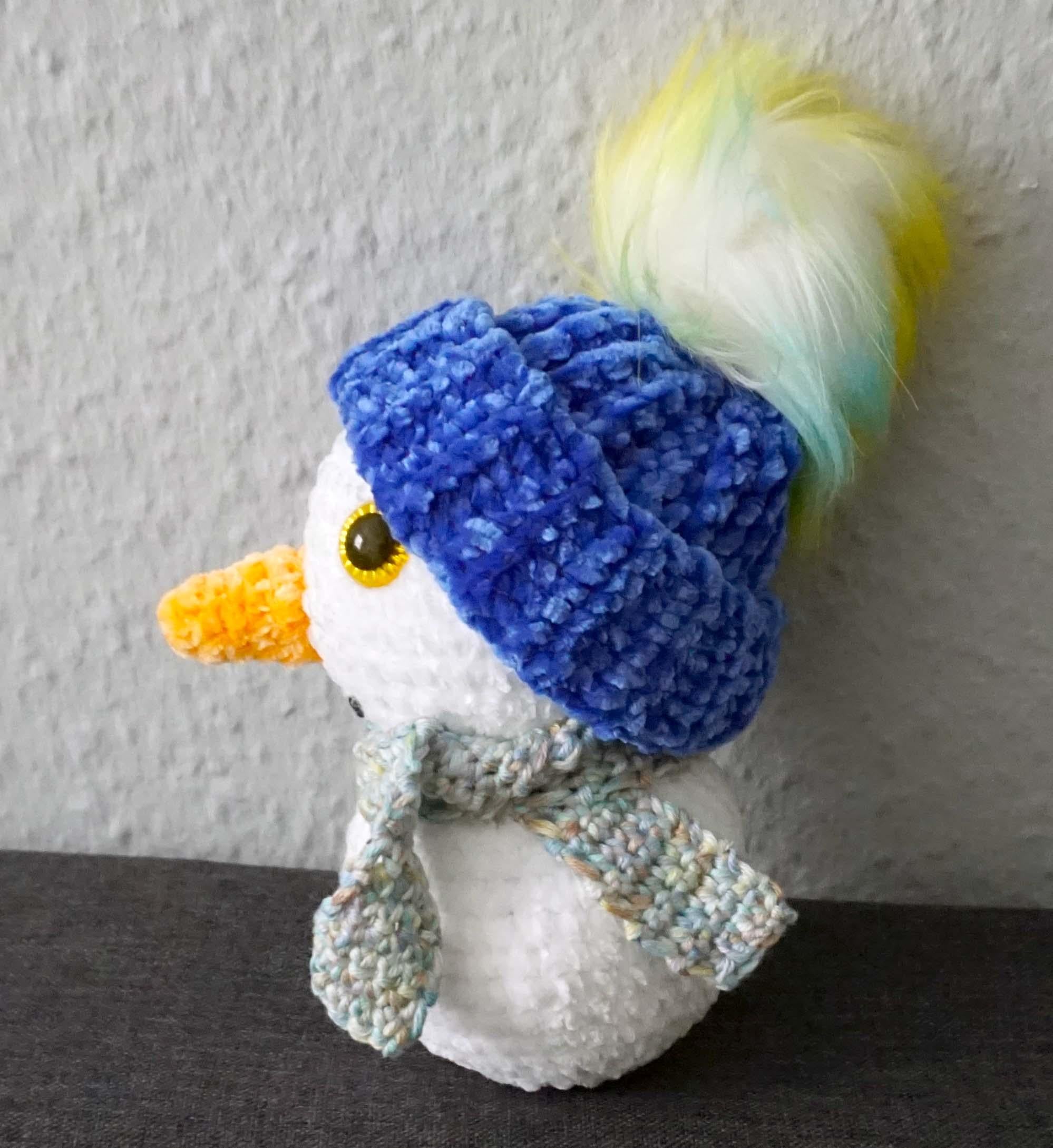 Crochet pattern for Frosty the Snowman
