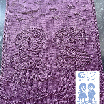 Nr. 705 Troll Girl and boy guest towel
