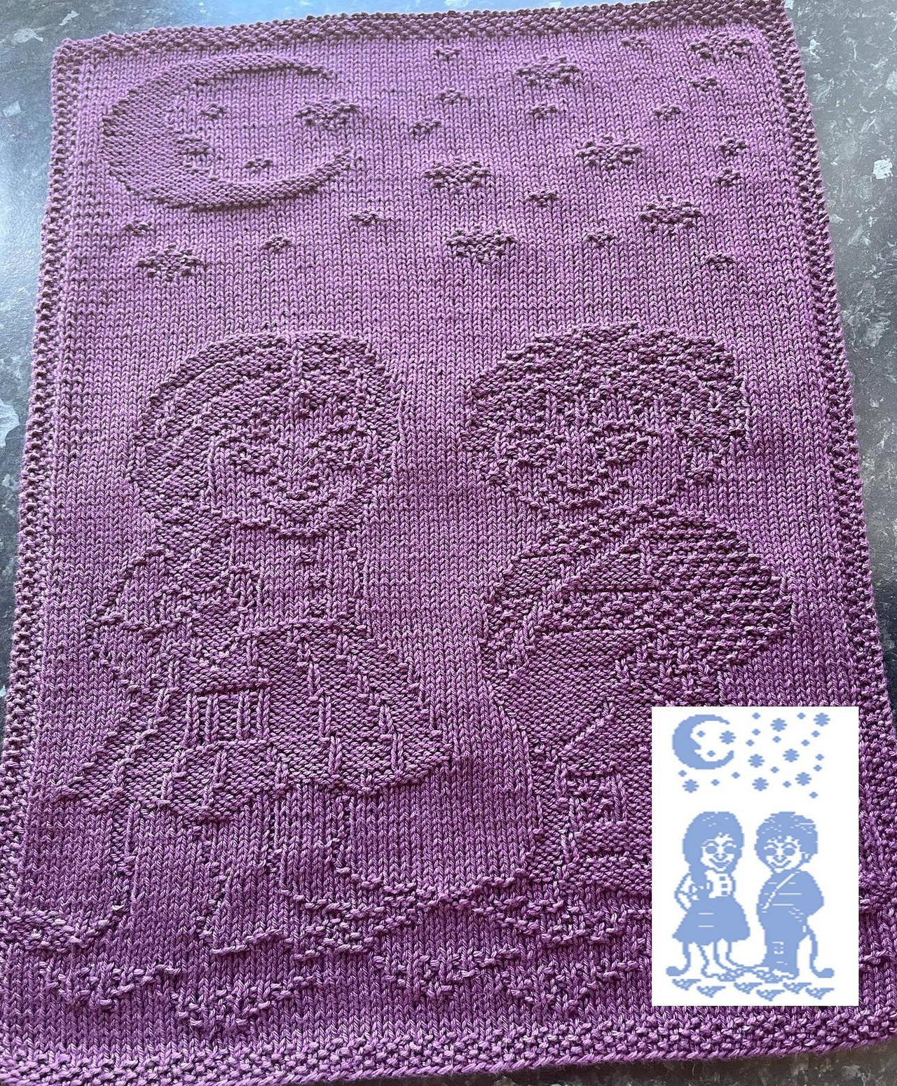 Nr. 705 Troll Girl and boy guest towel