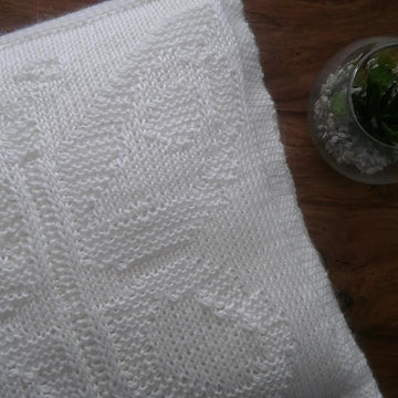 White Butterfly Cushion