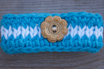 Tunisian Wristlet