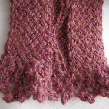 Twist and snake scarf