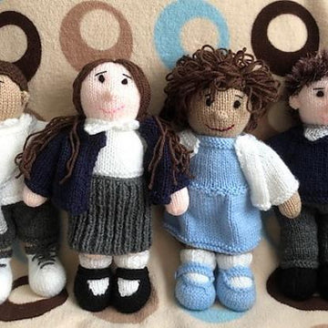 School days Boy & Girl dolls