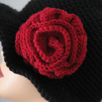 Old Spanish Rose Wide Brim Hat