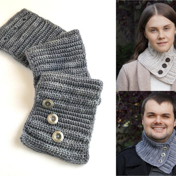 Modern Ribbed Scarf