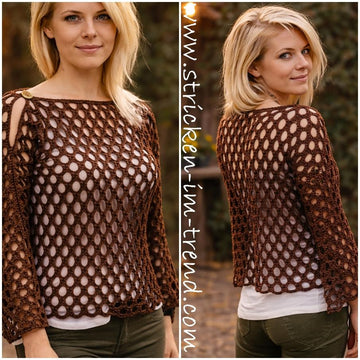 Crochet Pattern Summer Sweater AirStyle #1 | Crochet Dress Bonus | Lightweight Pullover PDF