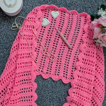 Crochet Alice Vintage Shawl Pattern