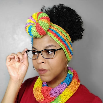 Top Knot Headband Ear Warmers