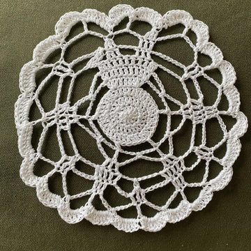 Easter Bunny Doily