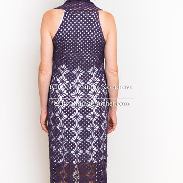 Maxi Halter Cardigan