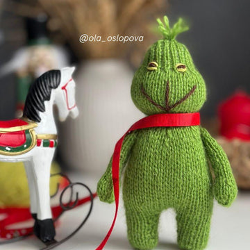 Christmas Grinch knitting pattern
