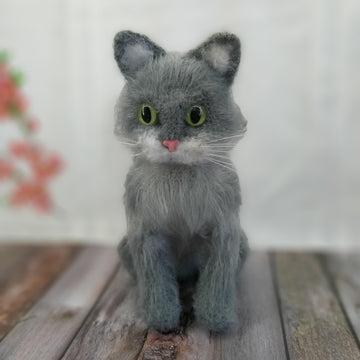 Amigurumi Realistic crochet Black Cat
