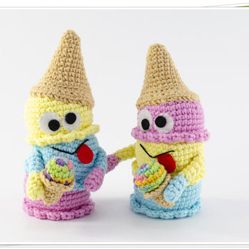Amigurumi Ice Cream Monster
