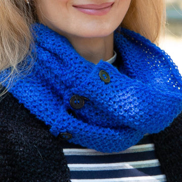 Knitting Pattern Alpaca neck warmer