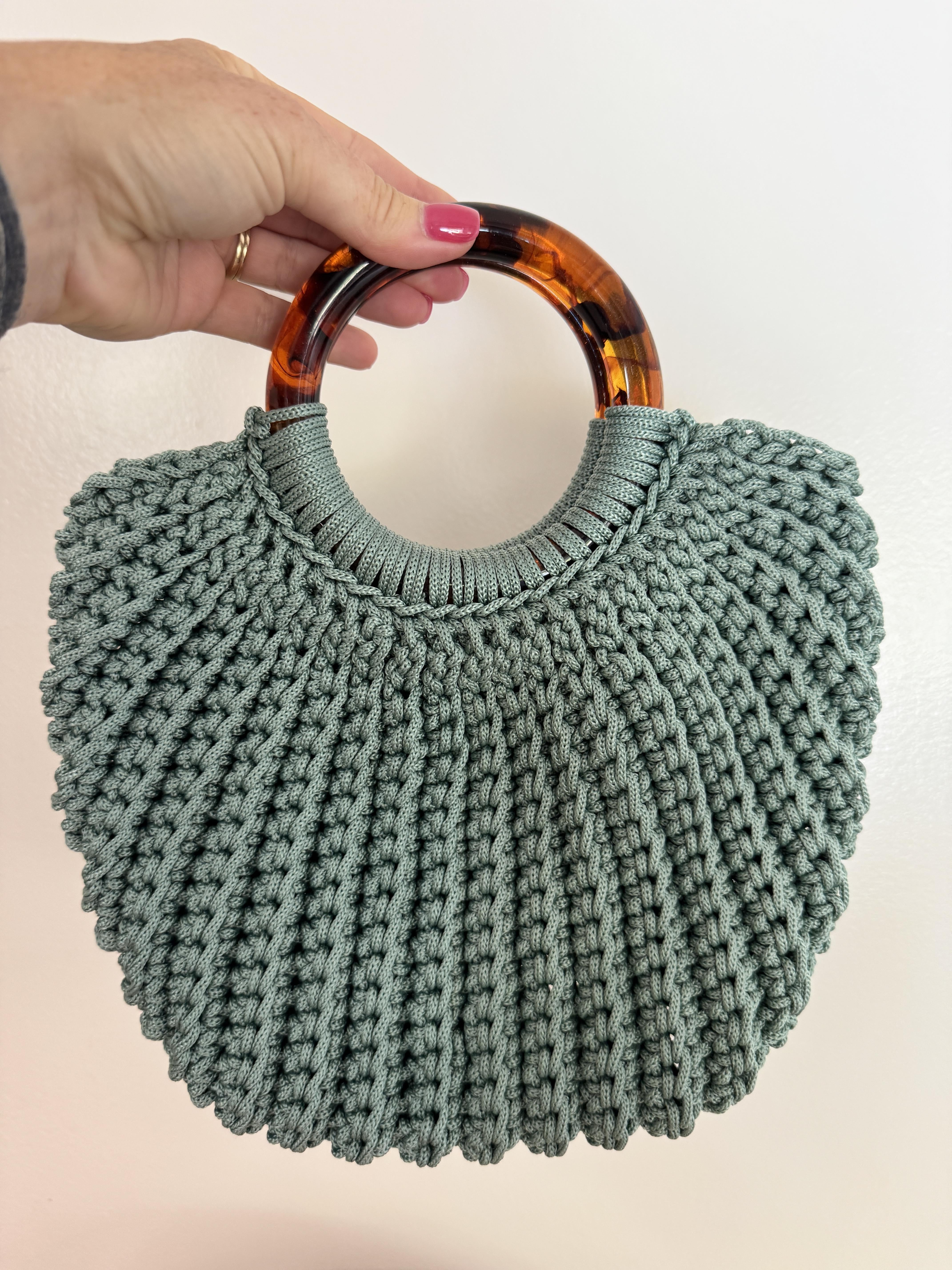 Seashell Crochet Handbag
