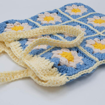 Daisy Granny Square Bag