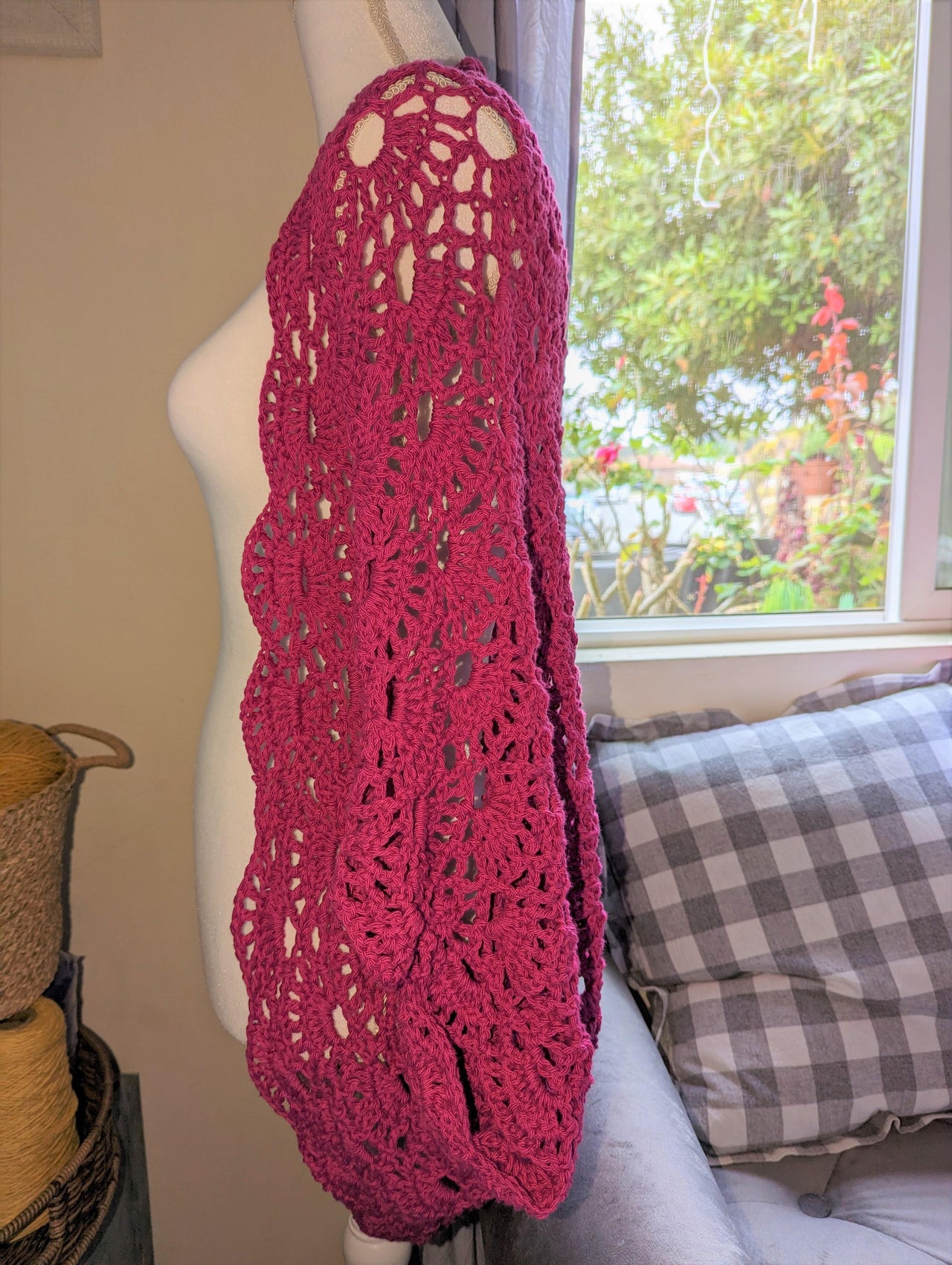 Passion Crochet Lace Shrug - Pattern
