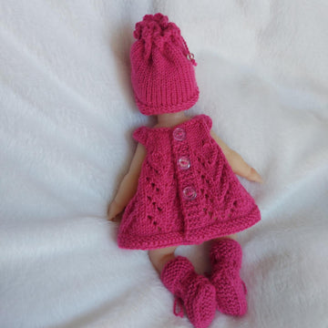 Leaf Lace Doll Outfit Set for 9 Inch Dolls