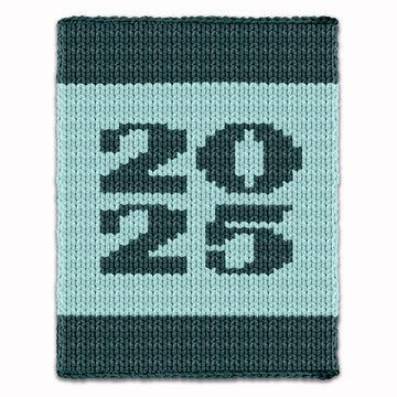 2025 Chunky Blanket - Hand Finger Knitting Pattern